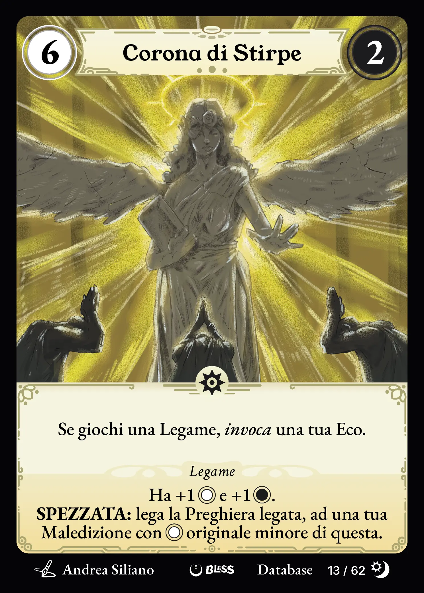Corona di Stirpe — carta di Bless