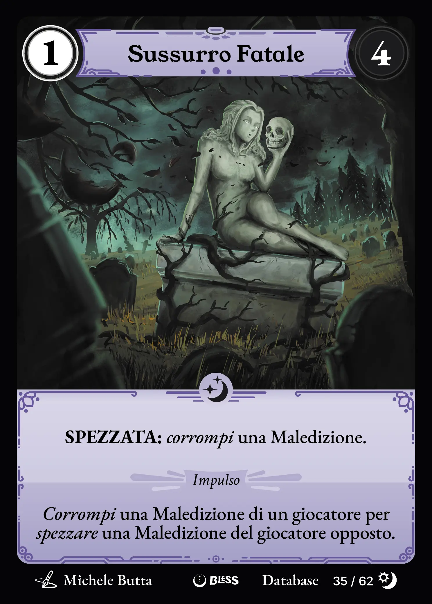 Sussurro Fatale — carta di Bless