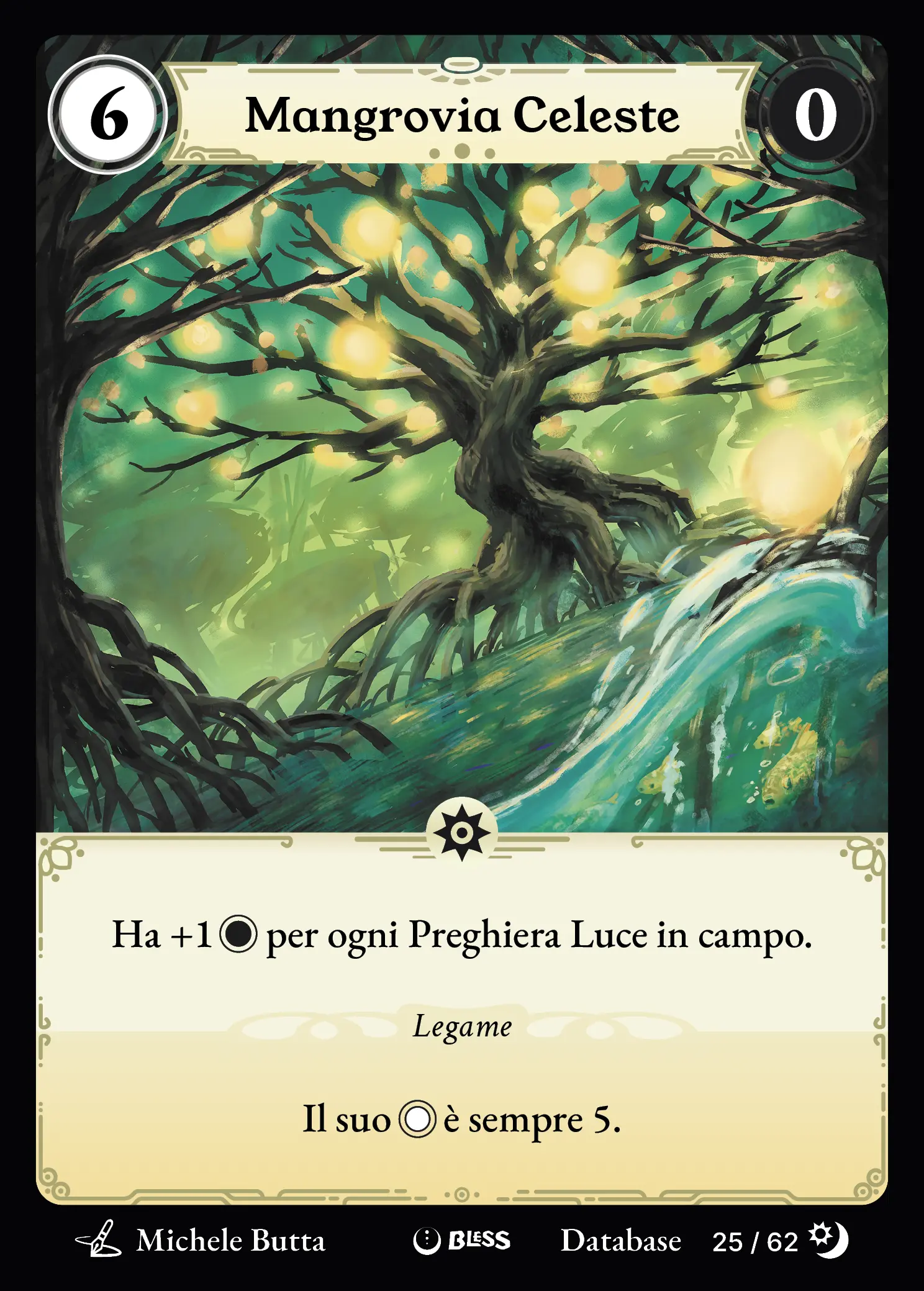 Mangrovia Celeste — carta di Bless