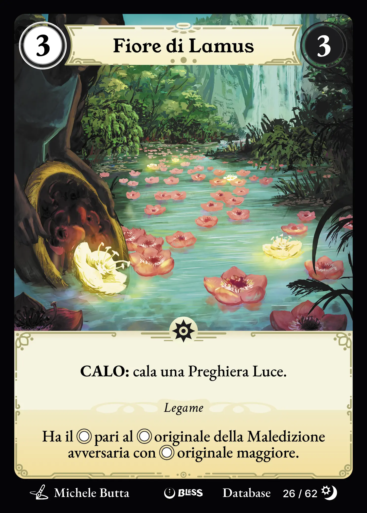 Fiore di Lamus — carta di Bless