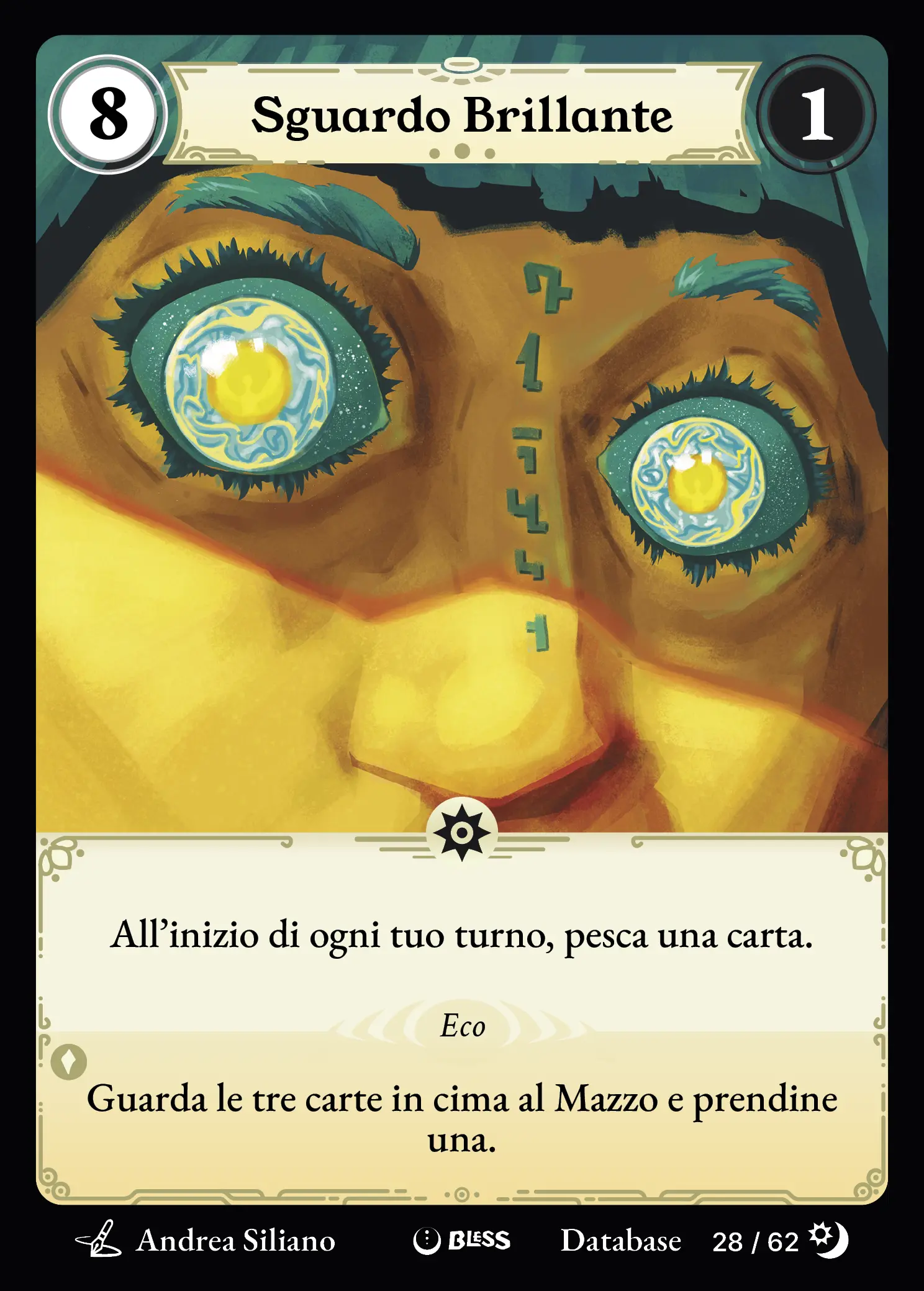Sguardo Brillante — carta di Bless