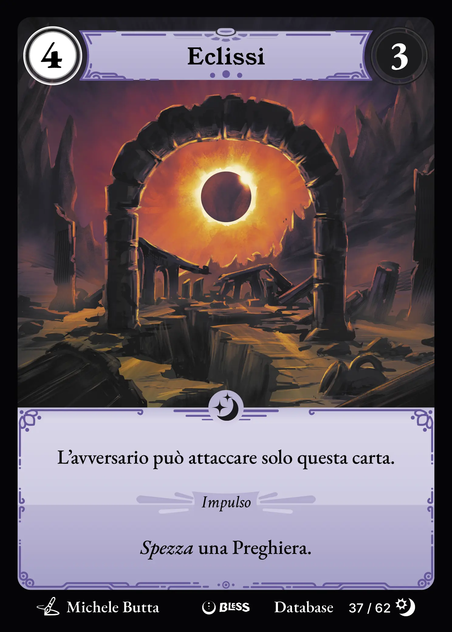 Eclissi — carta di Bless
