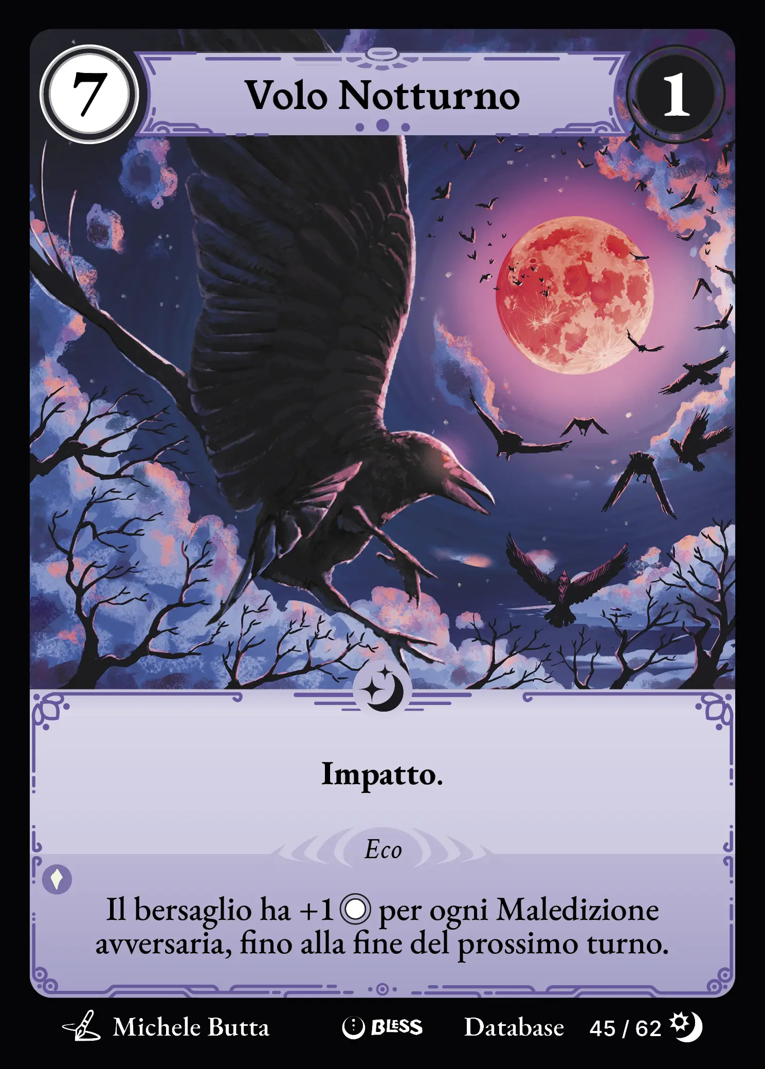 Volo Notturno — carta di Bless
