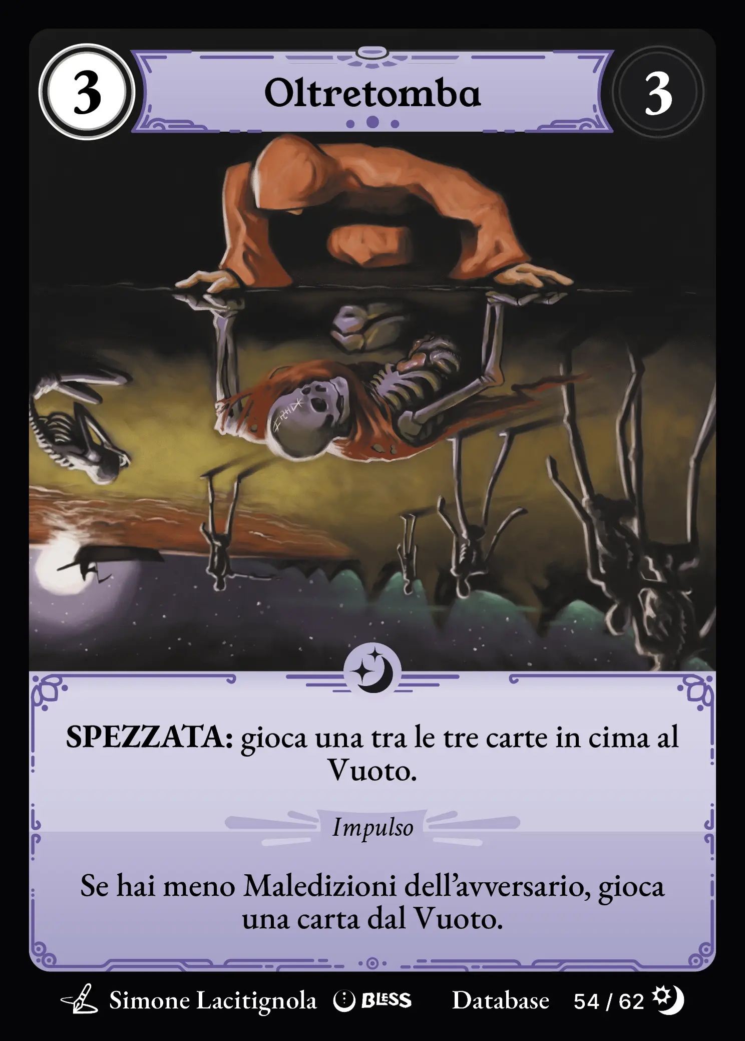 Oltretomba — carta di Bless