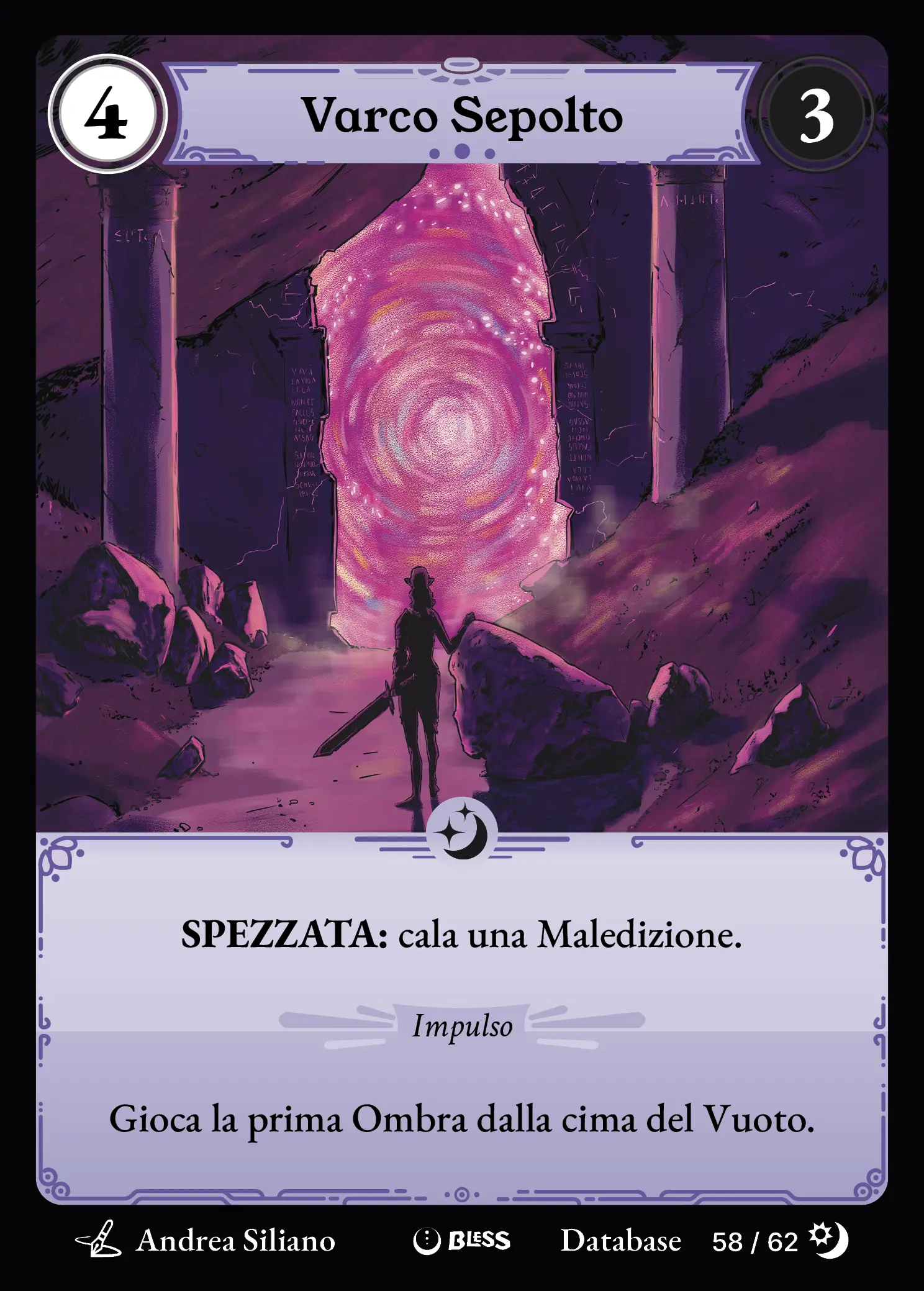 Varco Sepolto — carta di Bless