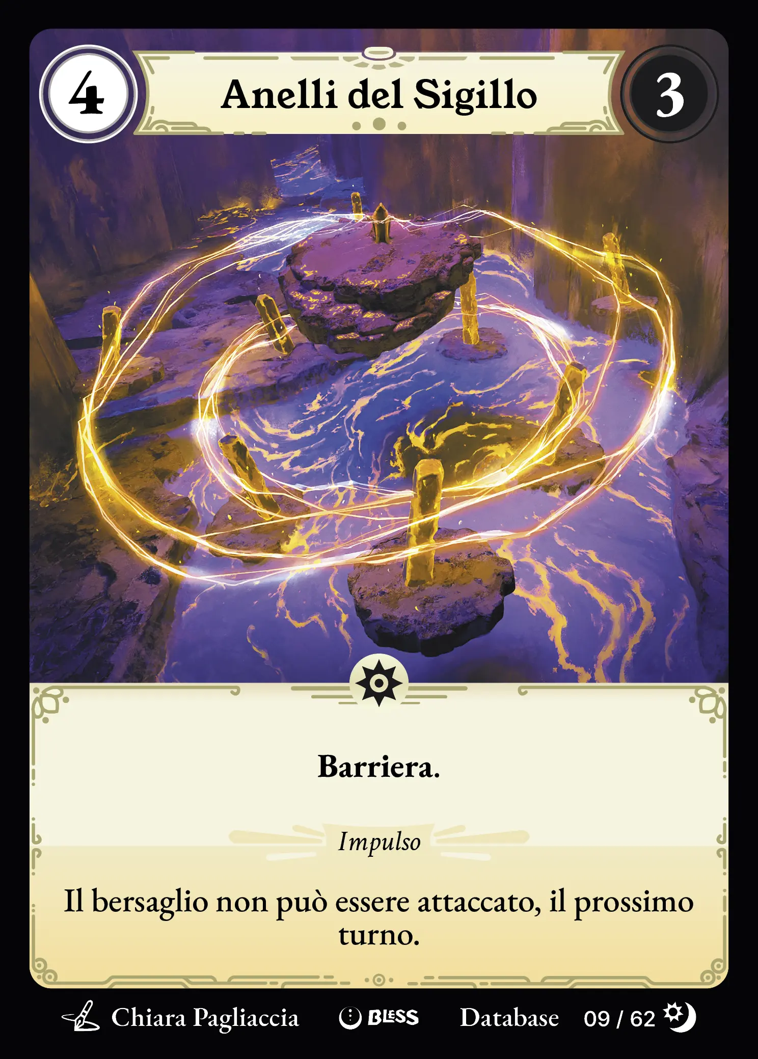 Anelli del Sigillo — carta di Bless